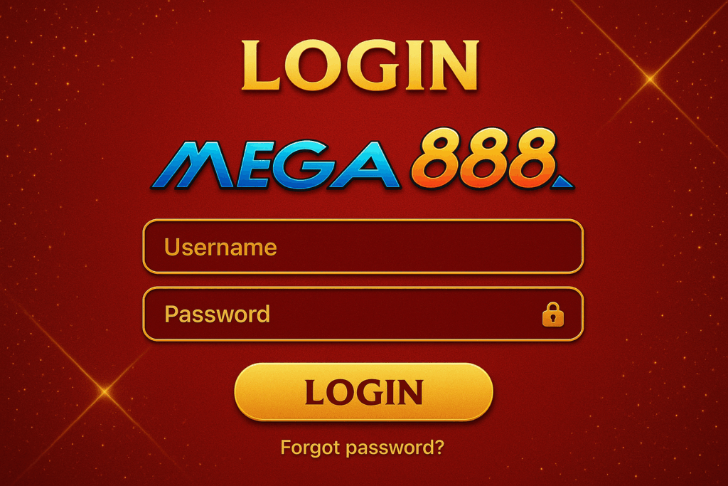 mega888 login